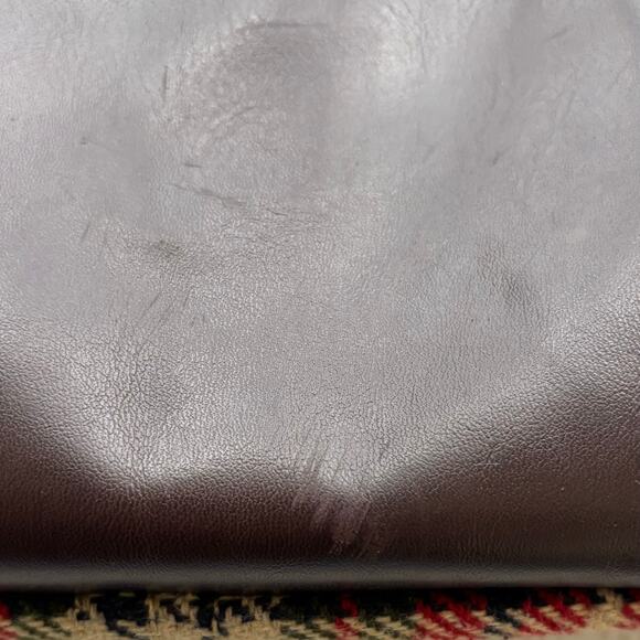 Tommy Hilfiger American Classic Brown Purse Multicolor Plaid - Picture 12 of 12